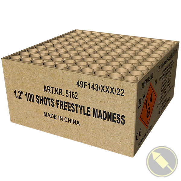 1.2" Freestyle Madness 100 Shots