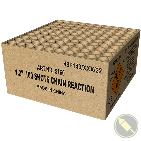 1.2" Chain Reaction 100 Shots